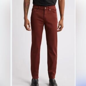 7 for All Mankind Luxe Sport Slimmy Burgundy Jeans Men’s 33